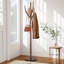 Montegut Solid Wood Freestanding 12 - Hook Coat Rack