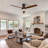 Kemp 52'' 3 -Blade LED Flush Mount Ceiling Fan with Remote Control and Light Kit Included-166947615