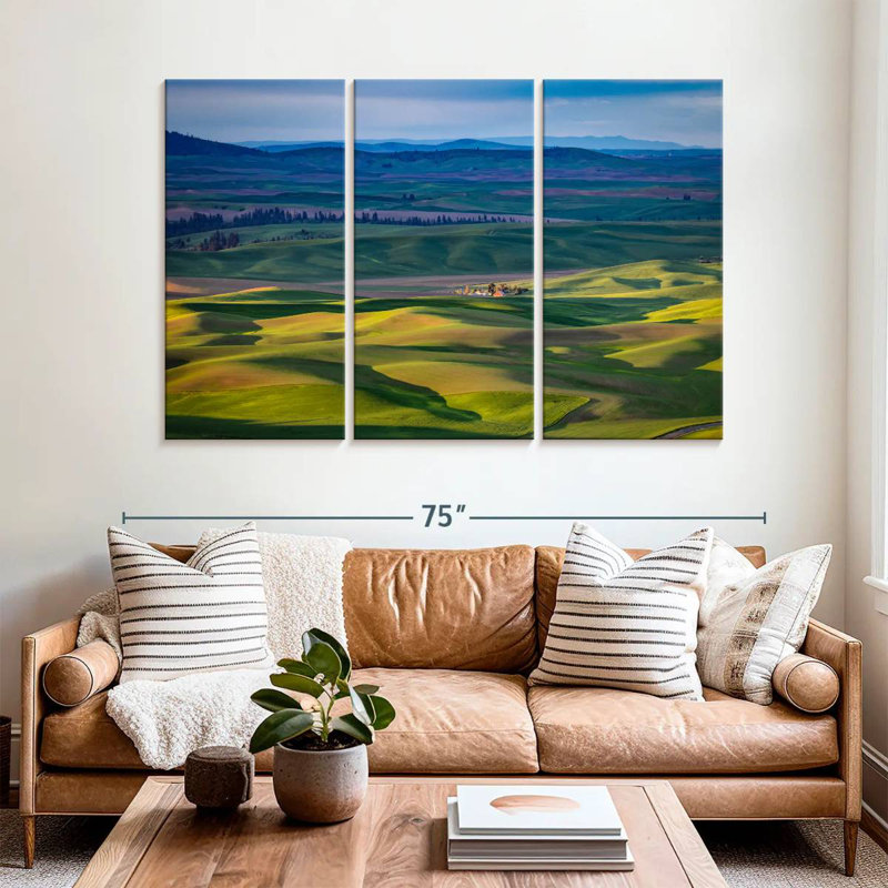 View From Steptoe Butte In The Palouse, 42" H x 65" W
