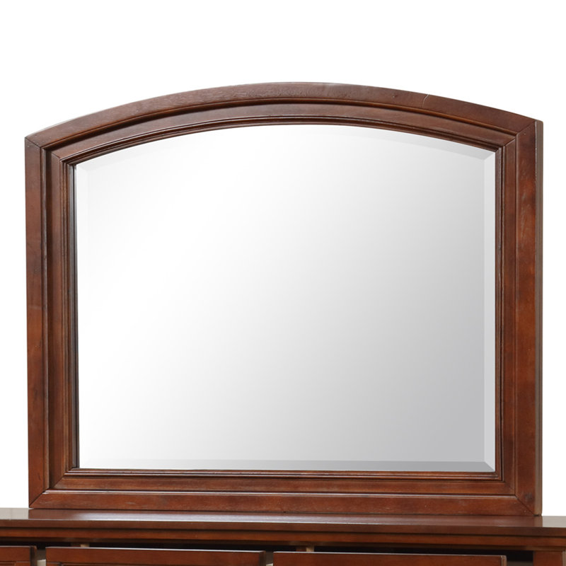 Charming Cherry Traditional Style Wall Mirror