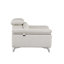 Fauteuil en cuir italien Global United