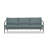 Delaine 83.25'' Wide Powder Coated Aluminum Patio Sofa with Cushions-70110070-70110080