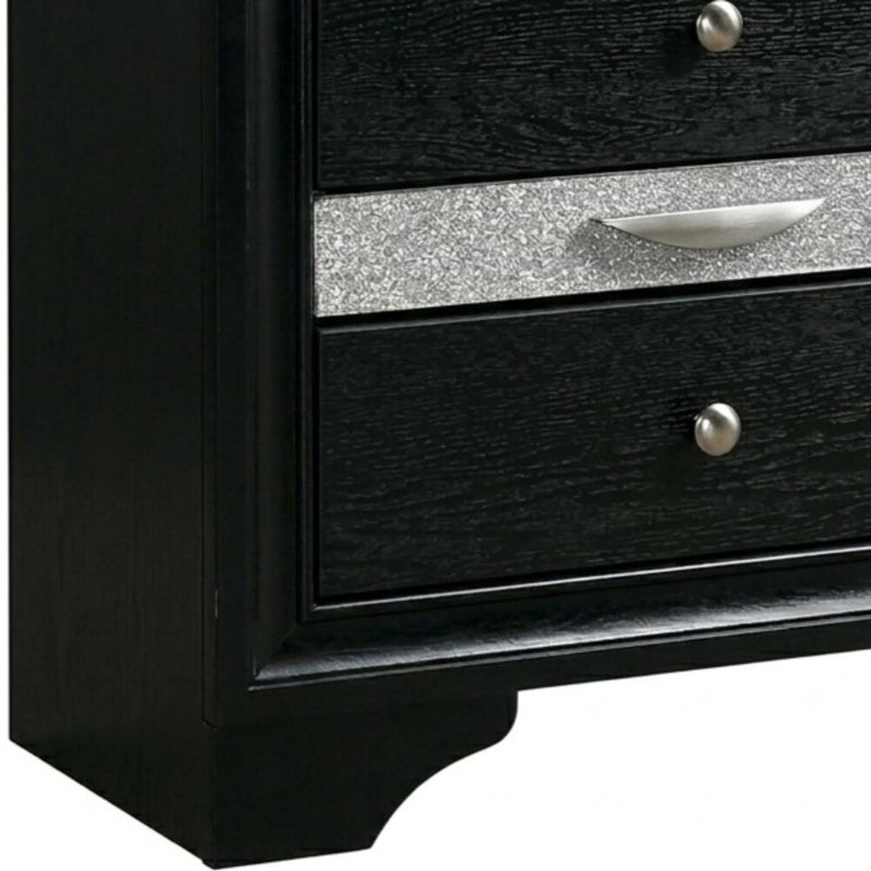 Tiroir 26 po Midnight Luxe W Table de chevet