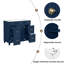 Meuble-lavabo 36 po avec lavabo en céramique-781424766