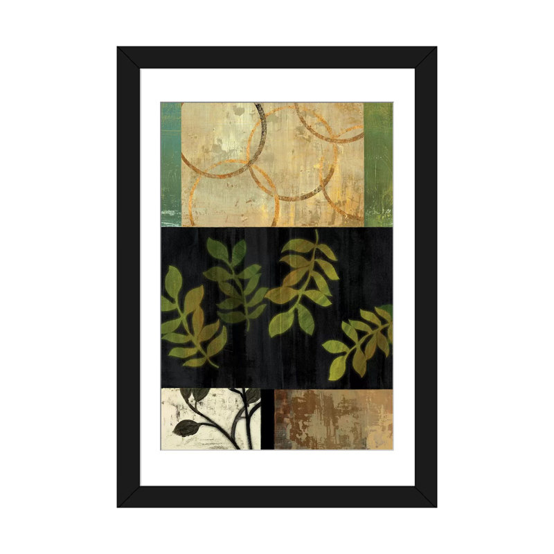 « tall trail », impression sur toile, Blanc, H 24 po x l 16 po x P 1 po, Papier d'art encadré noir