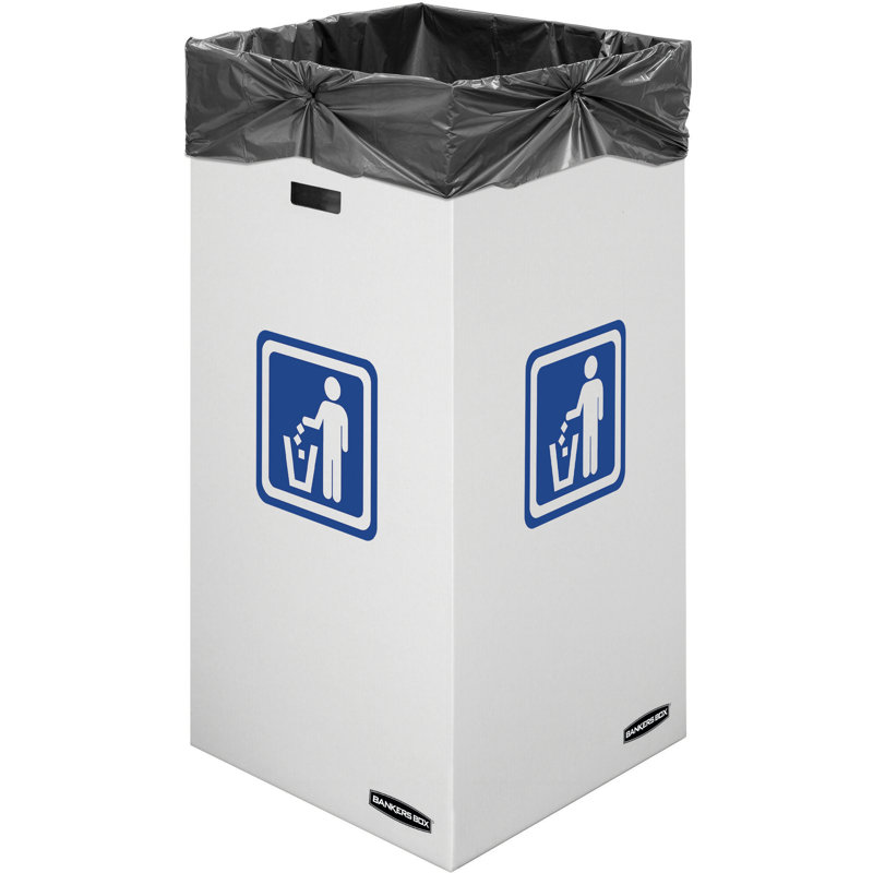Open Kitchen Trash Can, 50