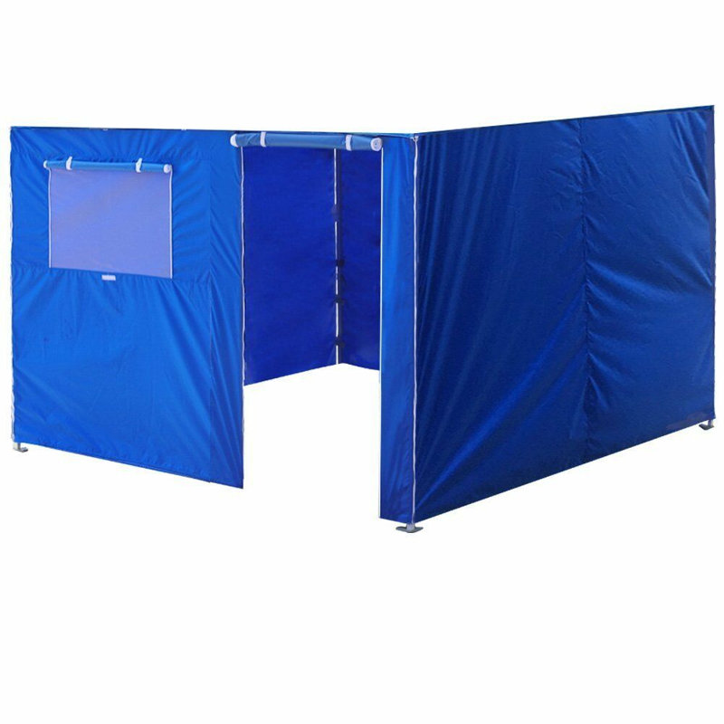 Mur latéral Moguel, Bleu, H 49,2 po x l 120 po x P 120 po