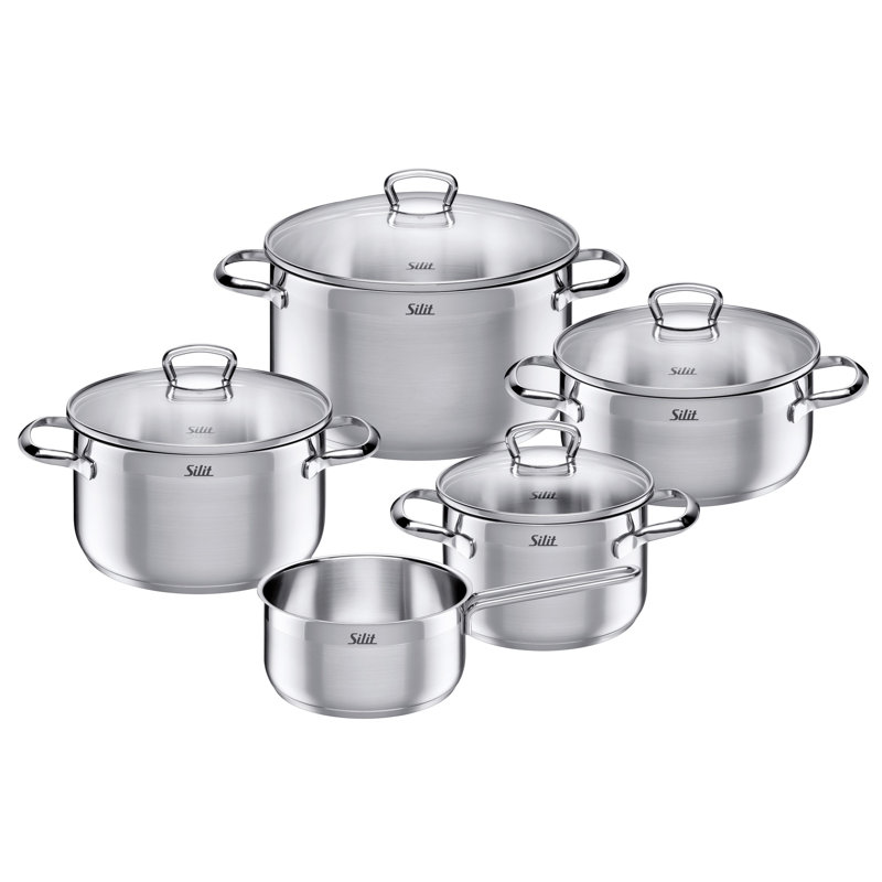 Dragon Circle Tuscany 5 Piece Stainless Steel Cookware Set