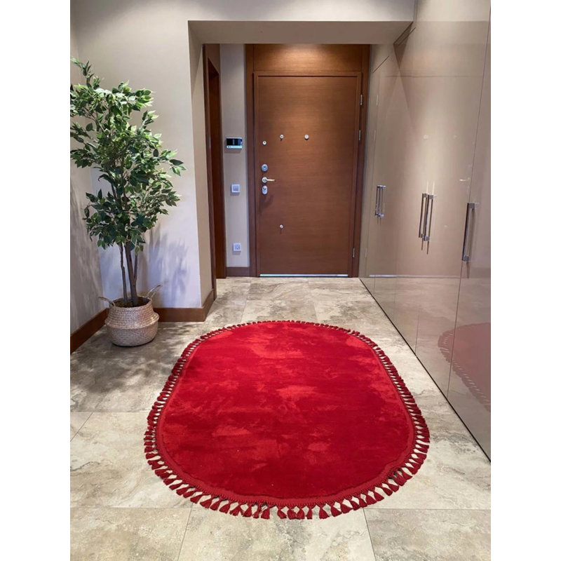 Tapis ovale pelush avec envers antidérapant, Ovale 5 pi 3 po x 7 pi 7 po