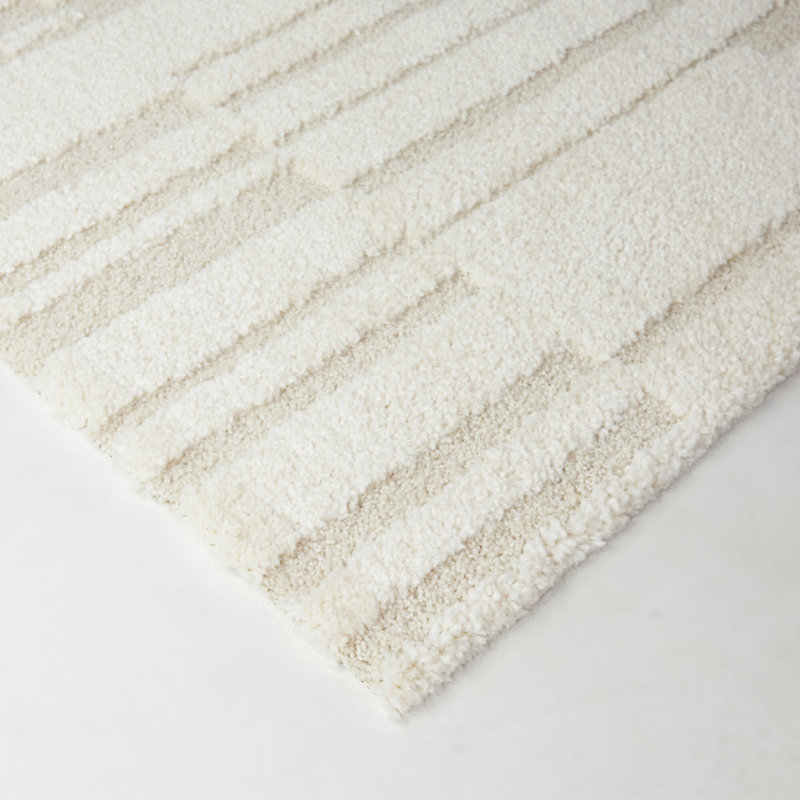 Tapis crème Auner, Rectangle 5 pi 3 po x 7 pi