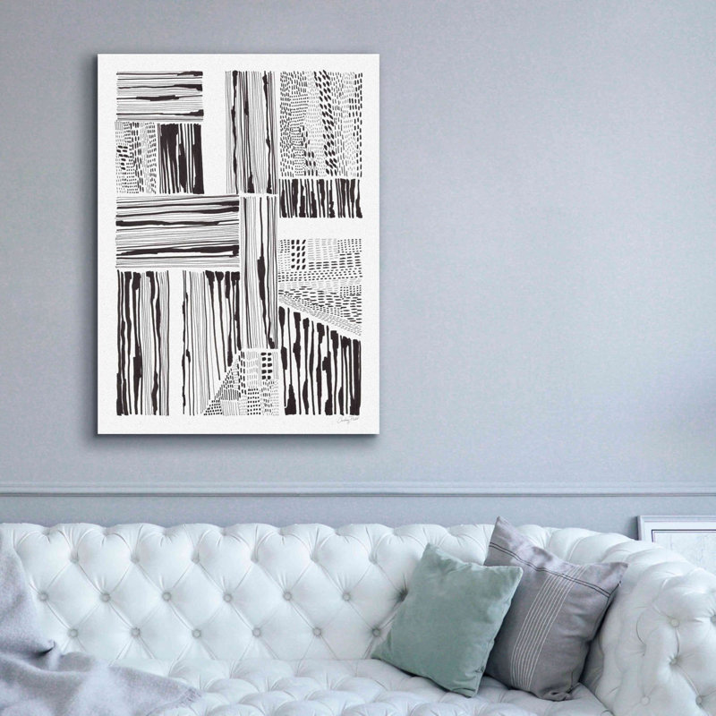 «Elphege Lined Up I on Canvas» par Courtney Prahl, reproduction, H 54 po x l 40 po x P 1,5 po