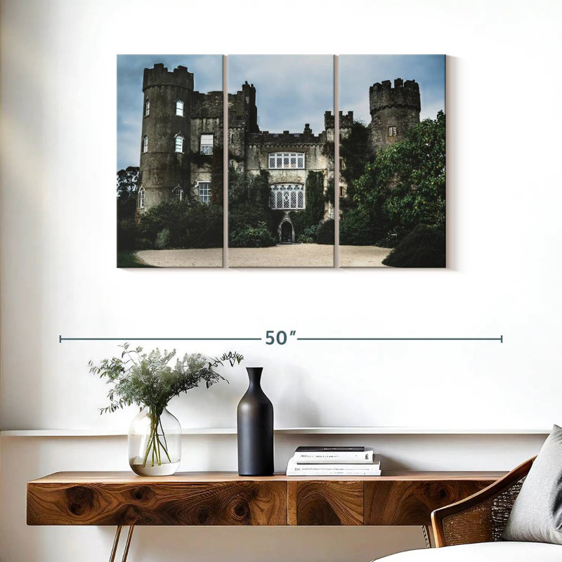 Lilie Malahide Castle, 24" H x 38" W