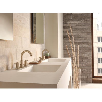 Trinsic Widespread Bathroom Faucet with Drain