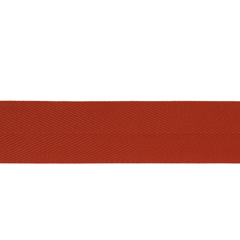 Scout A Ribbon Fabric, Tomato
