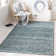 Moniz Hand Tufted Wool/Cotton & Other Fiber Solid Color Rug in Navy