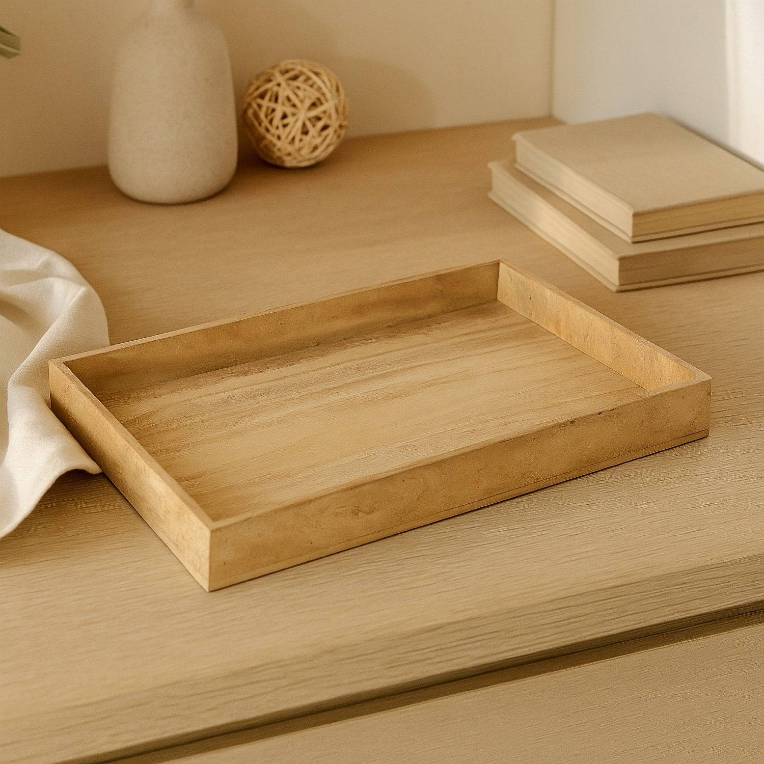 Ottava Decorative Tray, 17.7" W x 17.7" D