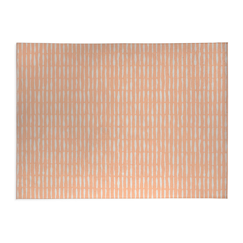 Chuck Indoor Doormat, Peach, 24" W x 36" L