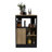 Masset Kitchen Island with Side Shelves and Push-to-Open Cabinet, Kitchen-1171419086