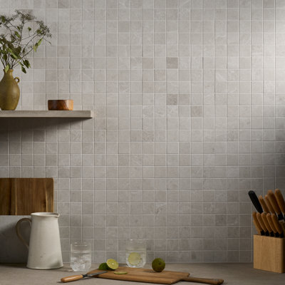 Limetech 11.81 In. X 11.81 In. Matte Porcelain Mosaic Floor And Wall Tile (0.96 Sq. Ft. / Each)