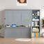 Lit escamotable avec bureau et tablettes Murphy-229458205-229458206