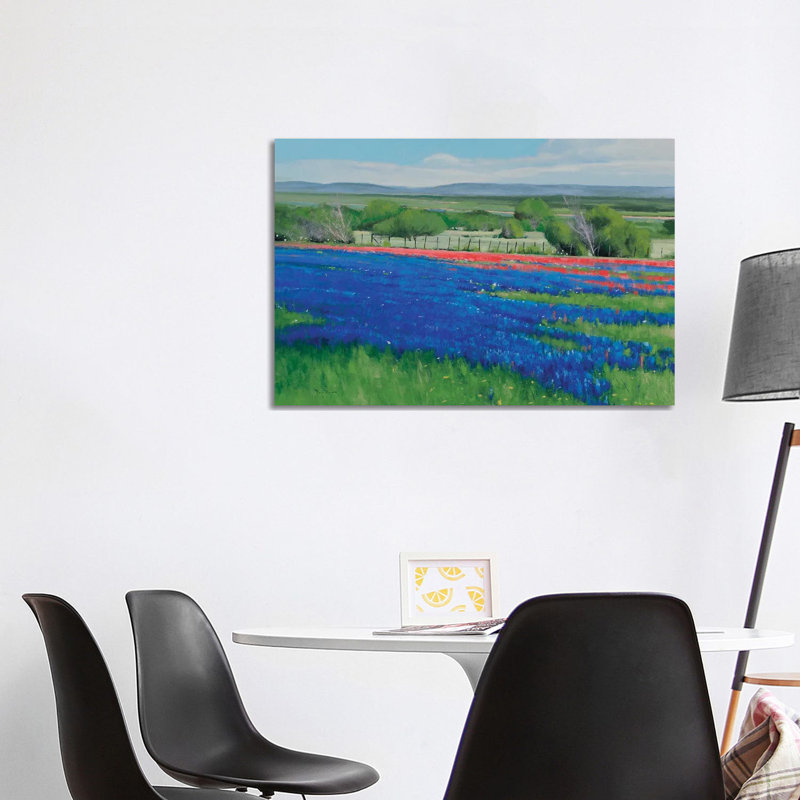Texas Spring 1 Piece Wrapped Canvas Painting, 101.6 cm H x 66.04 cm W x 3.175 cm D