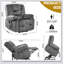 Fauteuil inclinable électrique Power Lift pour personnes âgées avec massage et mobilité facile, assurant confort et sécurité à la maison.