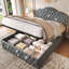 Holloman Upholstered Ottoman Storage Bed