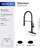 Rainlex Pull Out Kitchen Faucet-64540359