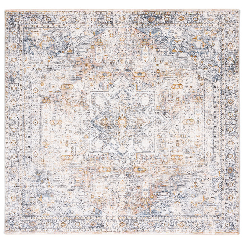 Tapis Gefell 600 Performance Southwestern, Carré 6 pi