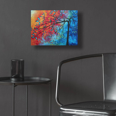 «Birds & Blossoms» par Megan Duncanson, art mural en verre acrylique