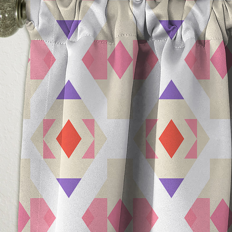 Rideau en lin / polyester Heracleitus, L 52 po x L 84 po