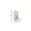 Bougie de forme féminine 4 po