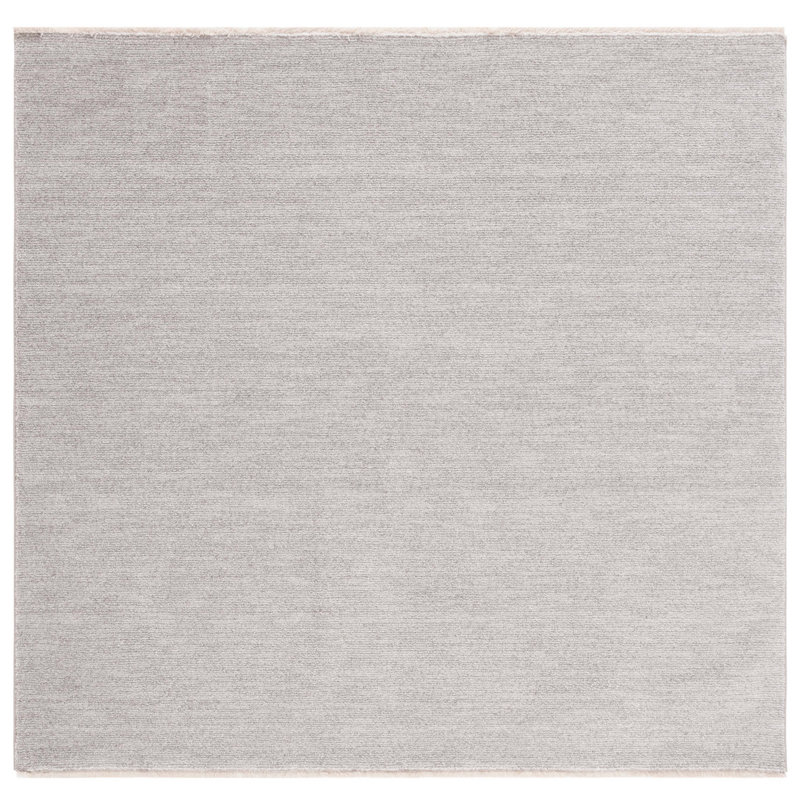 Tapis gris clair Lasa 108, Carré 6 pi 7 po