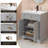 Linsay 24" Classic Bathroom Vanity with Sink Top, Black Bathroom Sink Faucet, Hand Paint, EPA Certified-1567185228