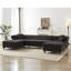 Canapé 3 pièces en U de style moderne avec 2 coussins
