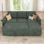 Canapé-lit modulaire en L avec siège de rangement Anureet-112387174