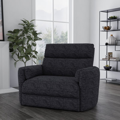 Diton Power Glider Recliner with Round Arms