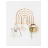 Large Rattan Rainbow Wall Hook