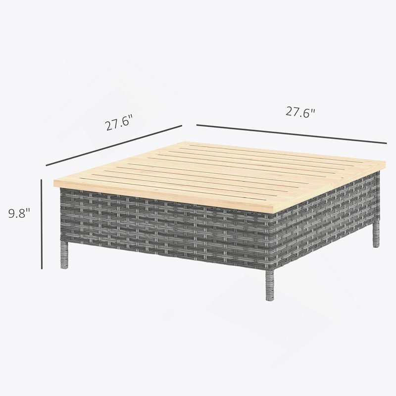 Table de bout, table d'appoint d'extérieur