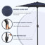Parasol de marché 108 po Lyon-149291317-168964200