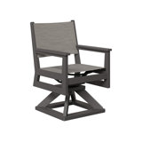 Berlin Gardens Mayhew Sling Swivel Rocker Dining Chair
