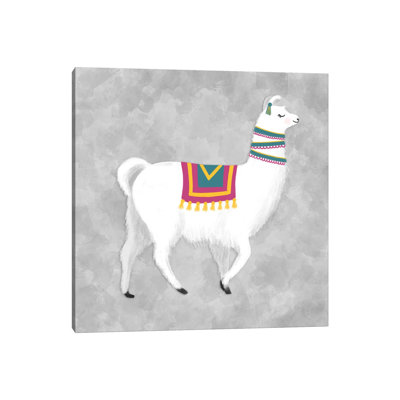 Lovely Llama I by Noonday Design - Wrapped Canvas Gallery-Wrapped Canvas Giclée