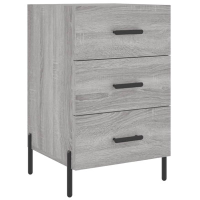 Mevsud 40cm W Iron Bedside Table