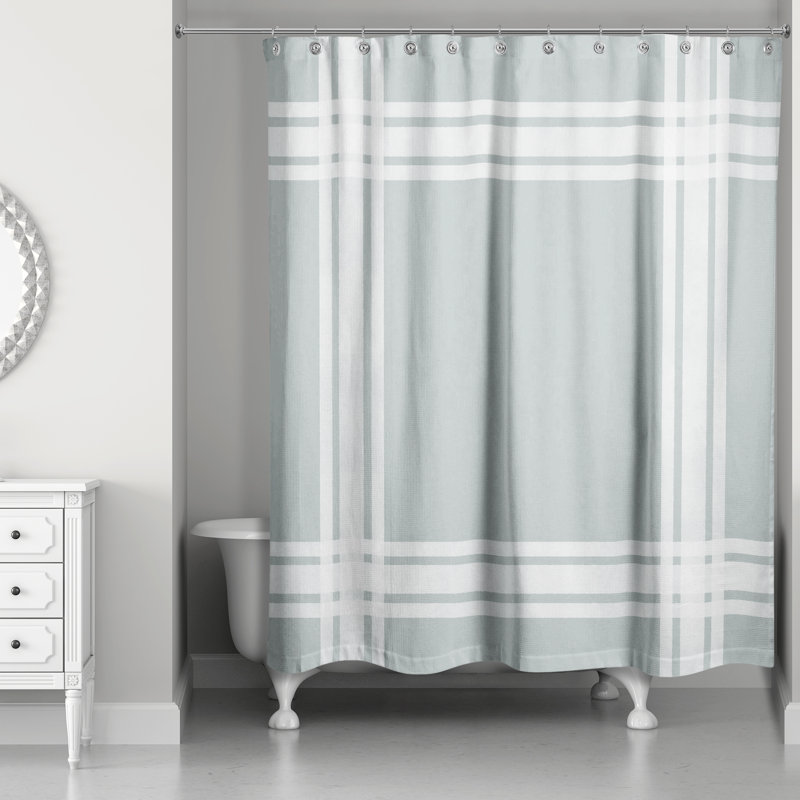 Stronach Shower Curtain, Blue