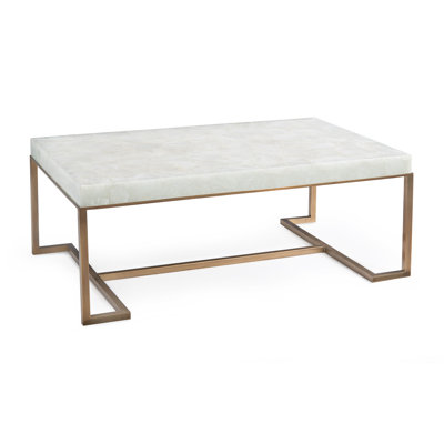 Calcite Stone Top Coffee Table