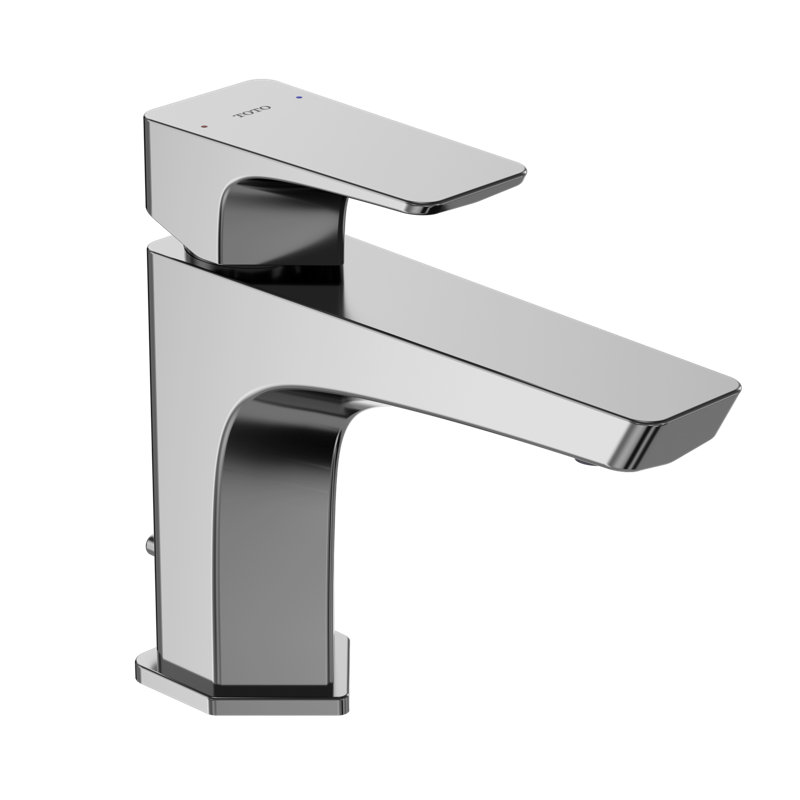 Robinet pour salle de bain à poignée simple TOTO® GE 1,2 GPM avec technologie COMFORT GLIDE, chrome poli, Chrome poli