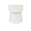 Legg White 40Cm Ceramic Table Vase