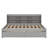 Bed With Side Bookcase And Drawers-144395723-144395726