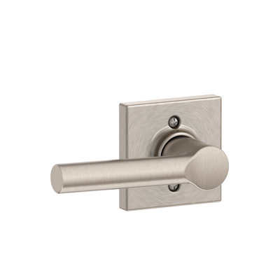 Broadway Lever with Collins Trim Non-Turning Lock
