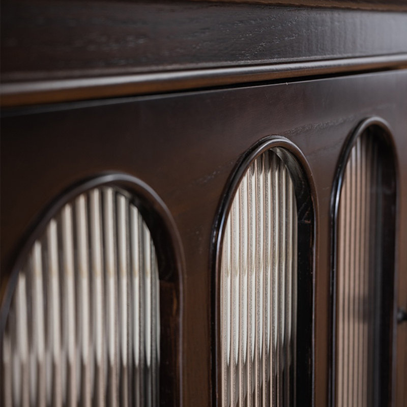 Meuble télé rétro de style américain, 86.61''
